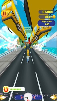 辛普森跑酷之旅截图1 辛普森跑酷之旅截图1