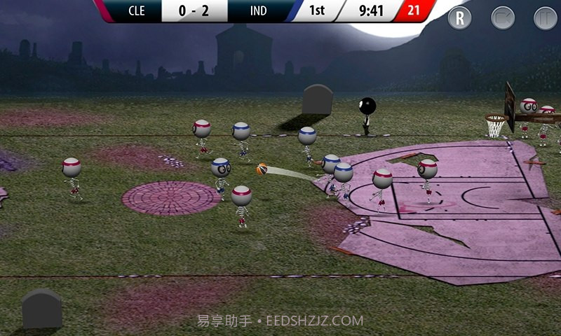 火柴人篮球2017汉化版截图3