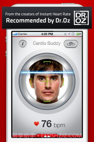 摄像头测心率 Cardio Buddy截图3