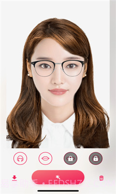 美妆助手AI换发型截图1