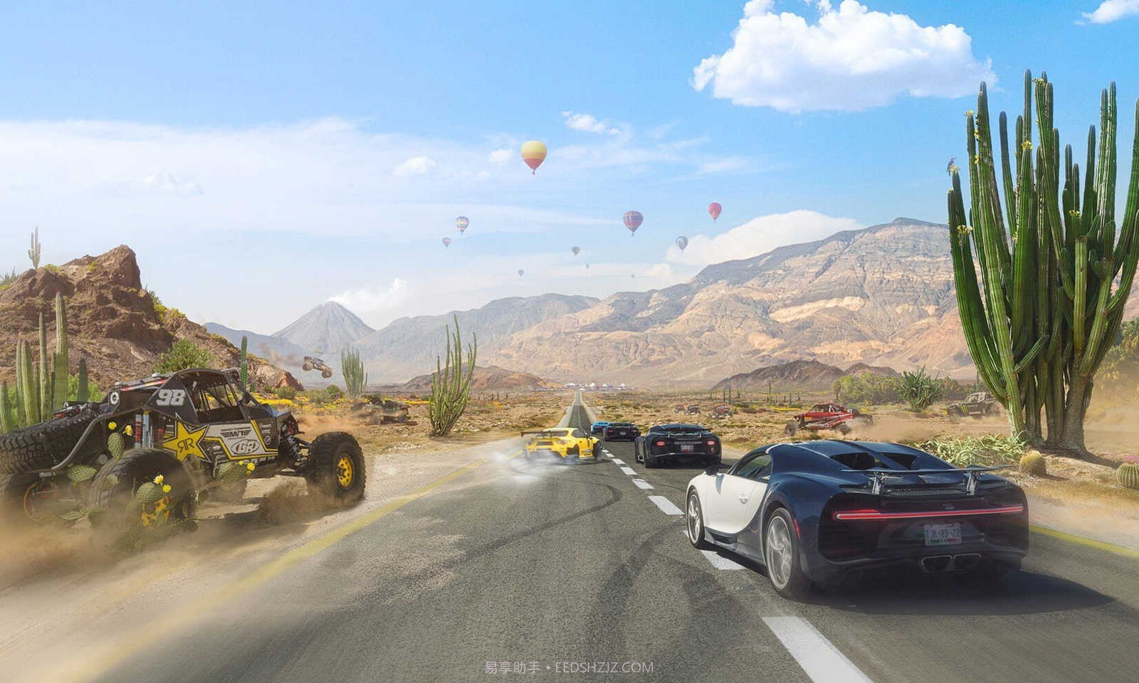地平线5风火轮版截图2