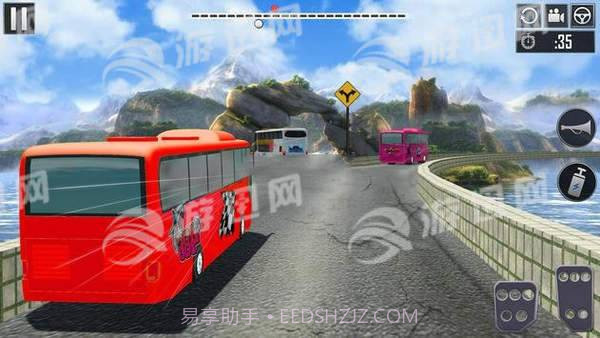 上坡公共汽车行驶截图3