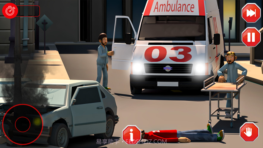 紧急救援911救火车和警察模拟器截图4