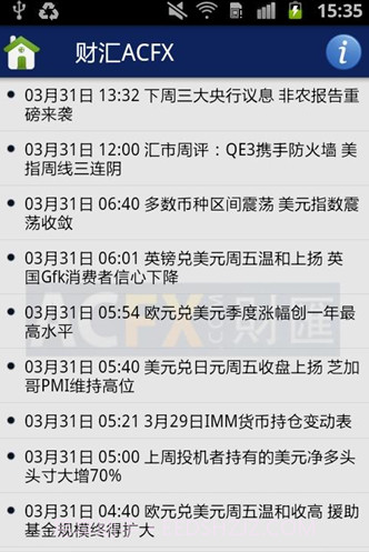 财汇ACFX MT4截图1