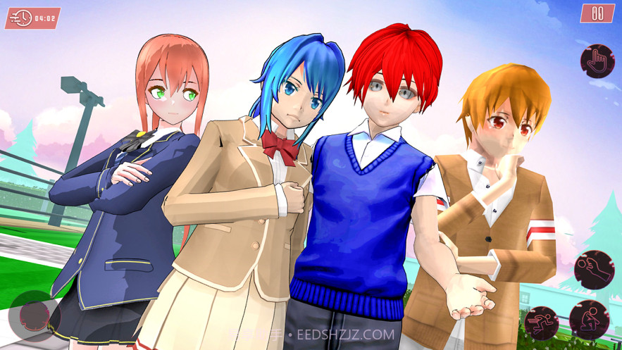 2021年动漫女高中生截图2