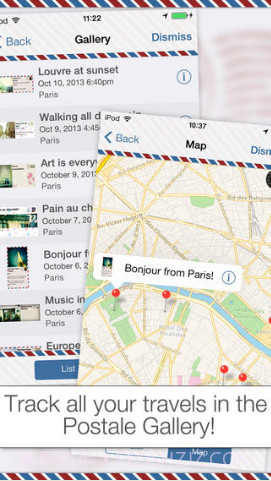 Postale(旅行明信片)截图5