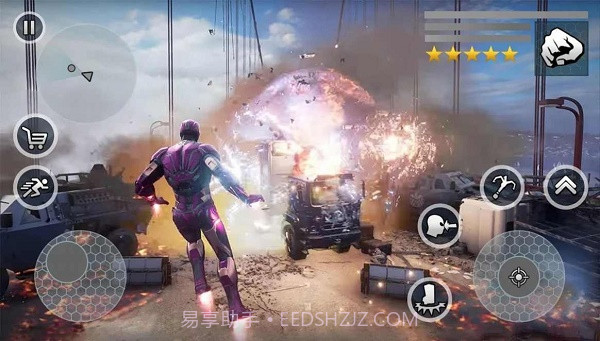 钢铁侠超级绳索英雄截图1