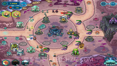 银河塔防:失落星球v2.3截图1 银河塔防:失落星球v2.3截图1