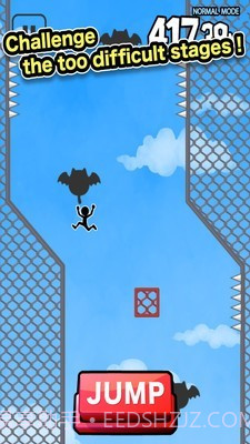 火柴人墙壁跳跃截图2 火柴人墙壁跳跃截图2