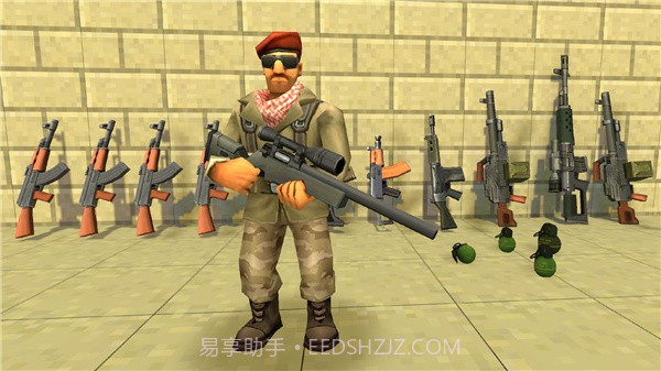 沙盒射击枪战截图2