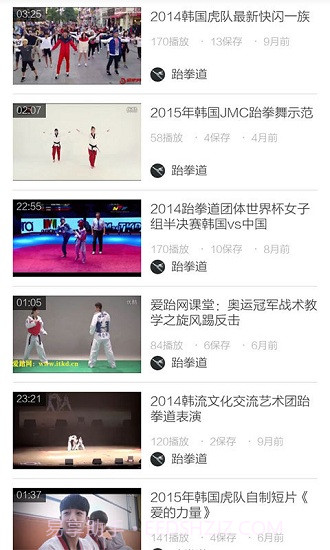 跆拳道教学视频截图3