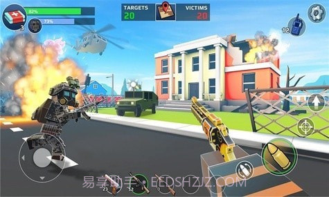 疯狂模拟吃鸡截图1 疯狂模拟吃鸡截图1