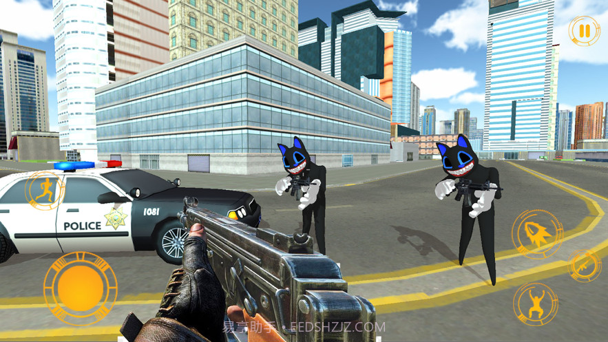 卡通猫犯罪城市英雄截图2