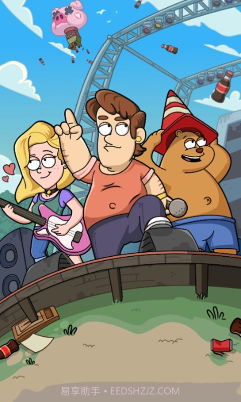 疯狂的城镇截图1