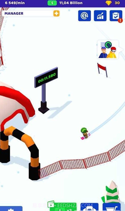 空闲滑雪场大亨截图3 空闲滑雪场大亨截图3