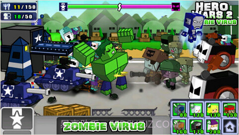 英雄战争2：僵尸病毒截图3