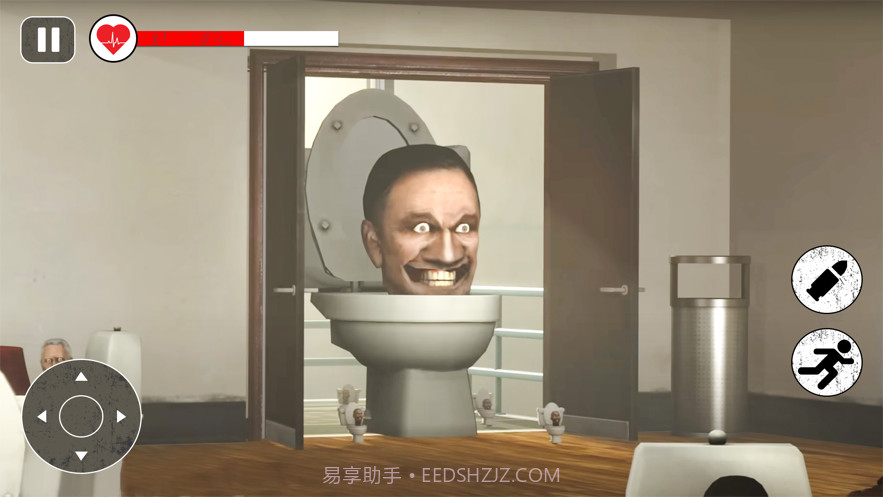 厕所怪物可怕的房子截图1