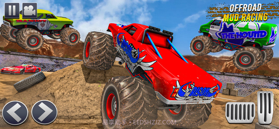 怪物果酱卡车赛车截图2