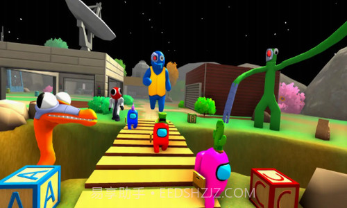 彩虹朋友太空狼人杀3D截图2 彩虹朋友太空狼人杀3D截图2