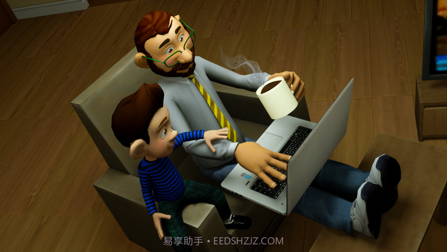 在家工作模拟器截图1