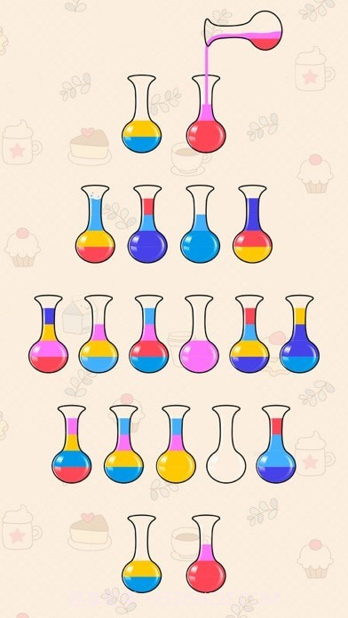 水排序解谜截图4