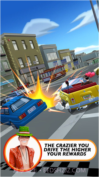 疯狂出租车：都市狂奔截图2