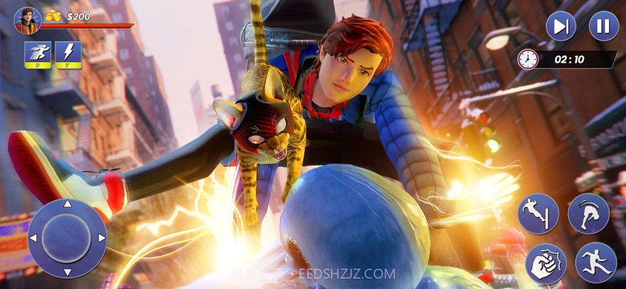 飞行绳索超级英雄战斗机2个截图3 飞行绳索超级英雄战斗机2个截图3