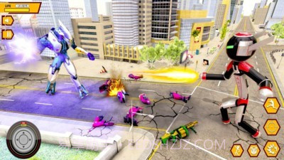 火柴人高达截图4 火柴人高达截图4