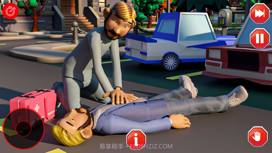 紧急救援911救火车和警察模拟器截图1