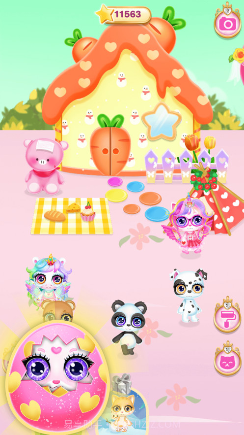 梦幻宠物庄园装修养成截图4