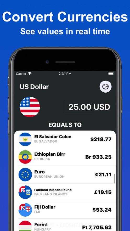 CurrencyConverter截图3 CurrencyConverter截图3