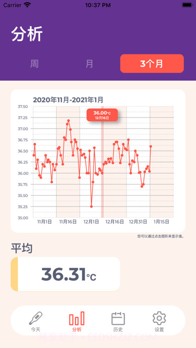 体温记录表截图5