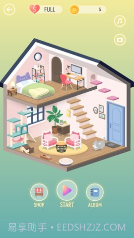 猫咪小屋找不同截图2