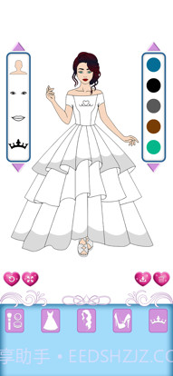 婚礼着色换装书截图2