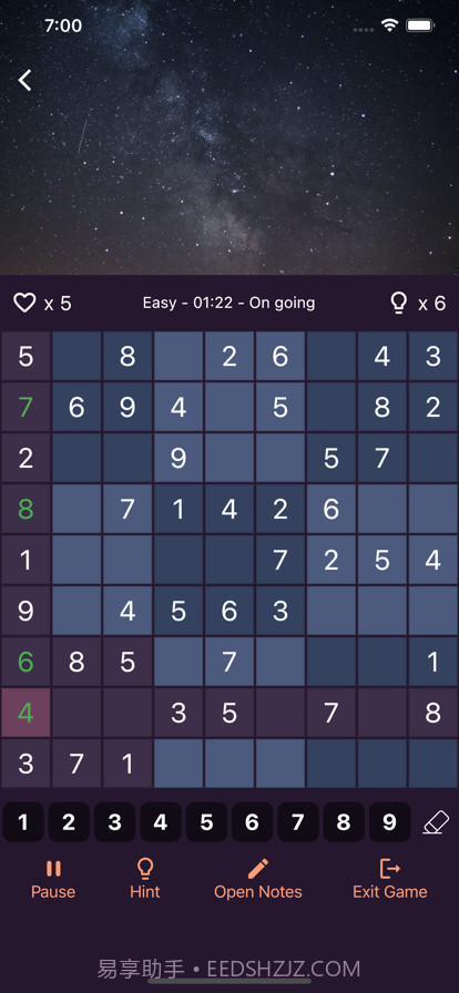 数独迷九宫格数字逻辑解谜益智截图2