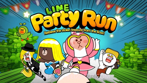 派对跑酷 LINE Party Run截图1