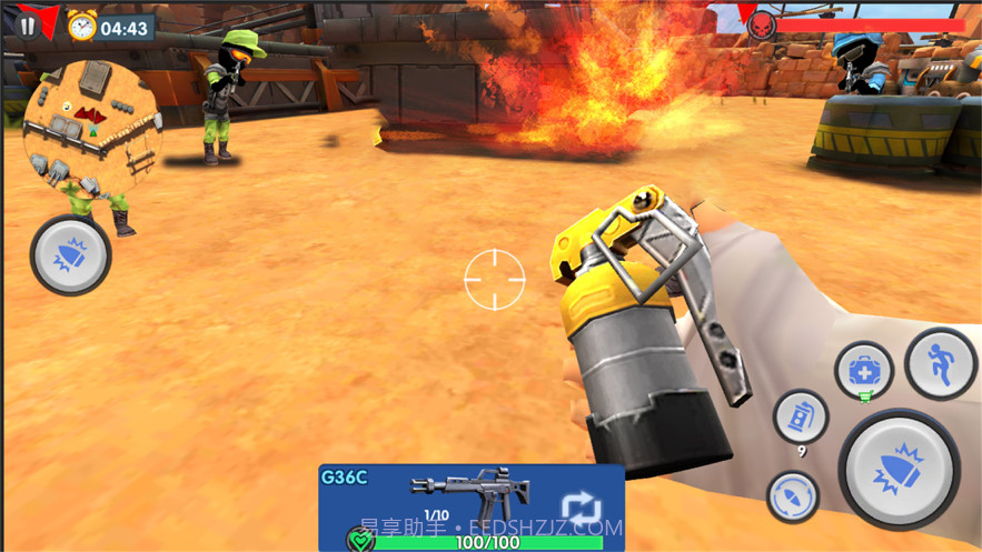 火柴人反恐狙击行动截图6 火柴人反恐狙击行动截图6