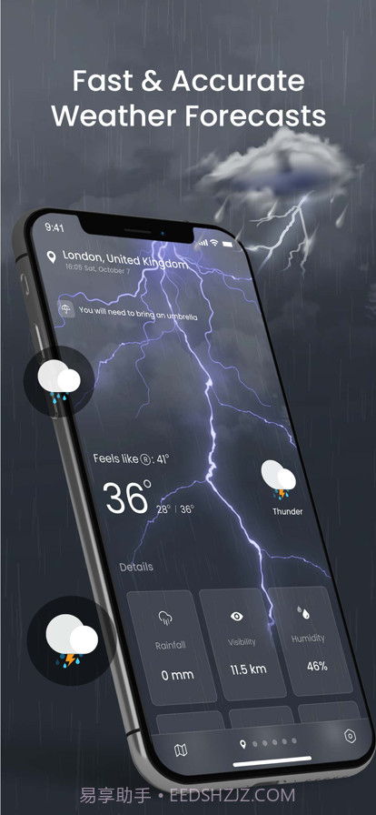 天气预报。截图1