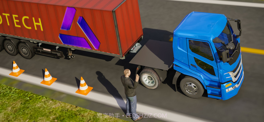 18轮卡车停车模拟截图3 18轮卡车停车模拟截图3