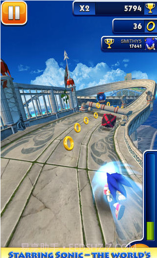 索尼克冲刺截图1 索尼克冲刺截图1