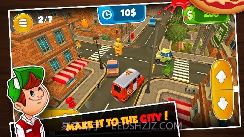 3D外卖司机:香肠披萨截图3 3D外卖司机:香肠披萨截图3