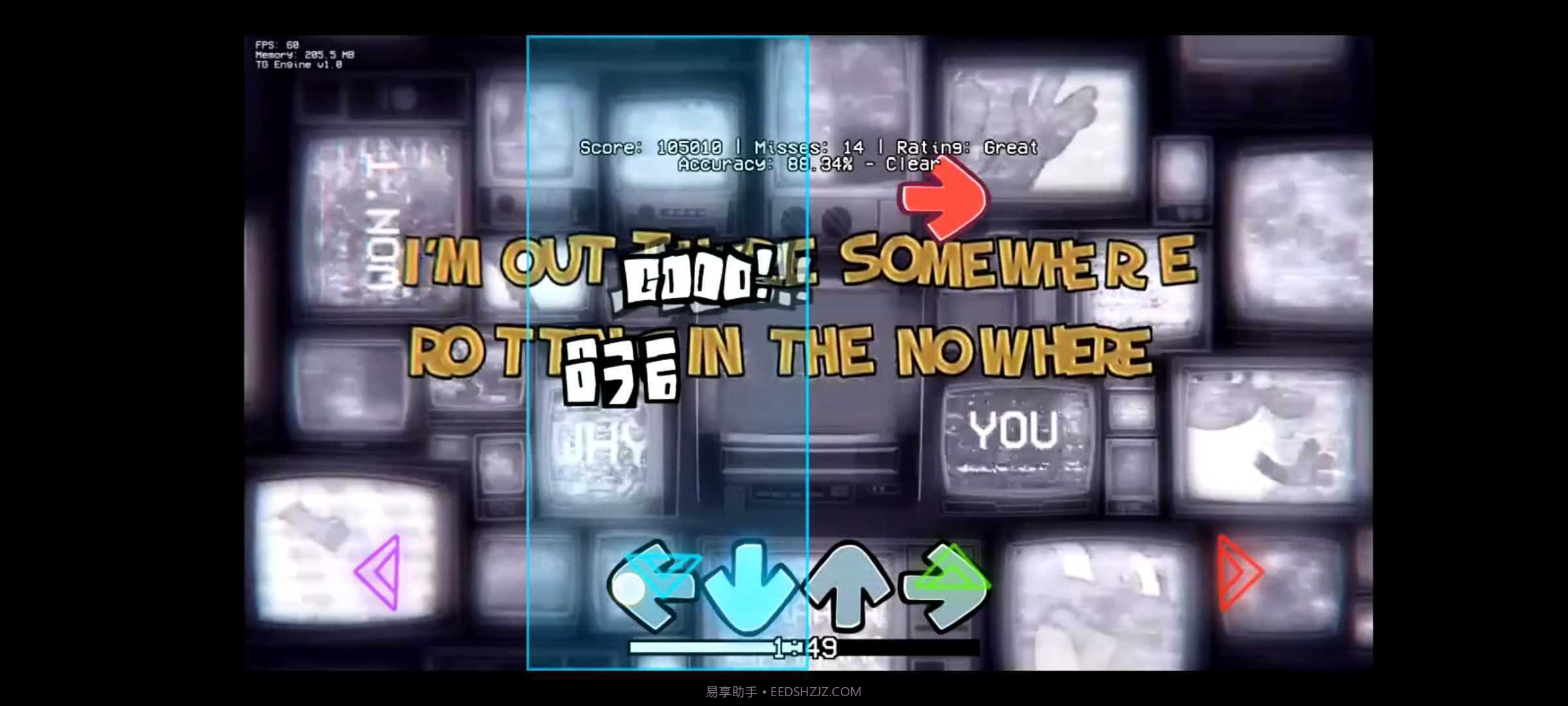 FNF爱冒险的阿曼达截图1 FNF爱冒险的阿曼达截图1