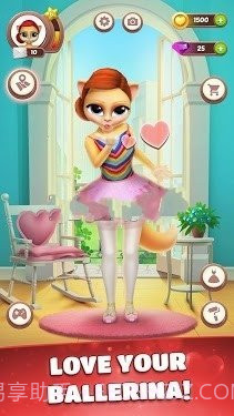 会说话的艾玛猫芭蕾舞星截图2 会说话的艾玛猫芭蕾舞星截图2