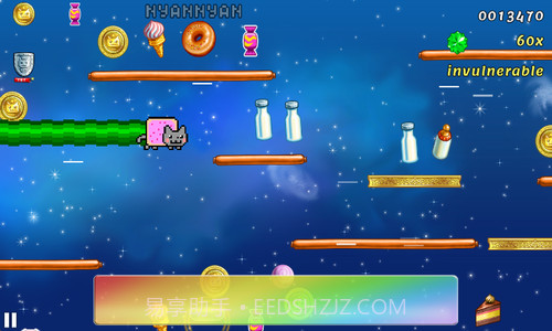 彩虹猫迷失太空截图2