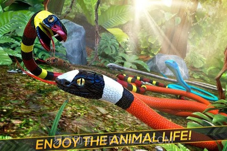丛林蛇生存自由赛跑截图1
