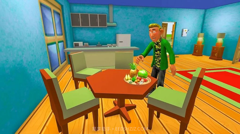 可怕的黑暗邻居谜语3D截图2 可怕的黑暗邻居谜语3D截图2