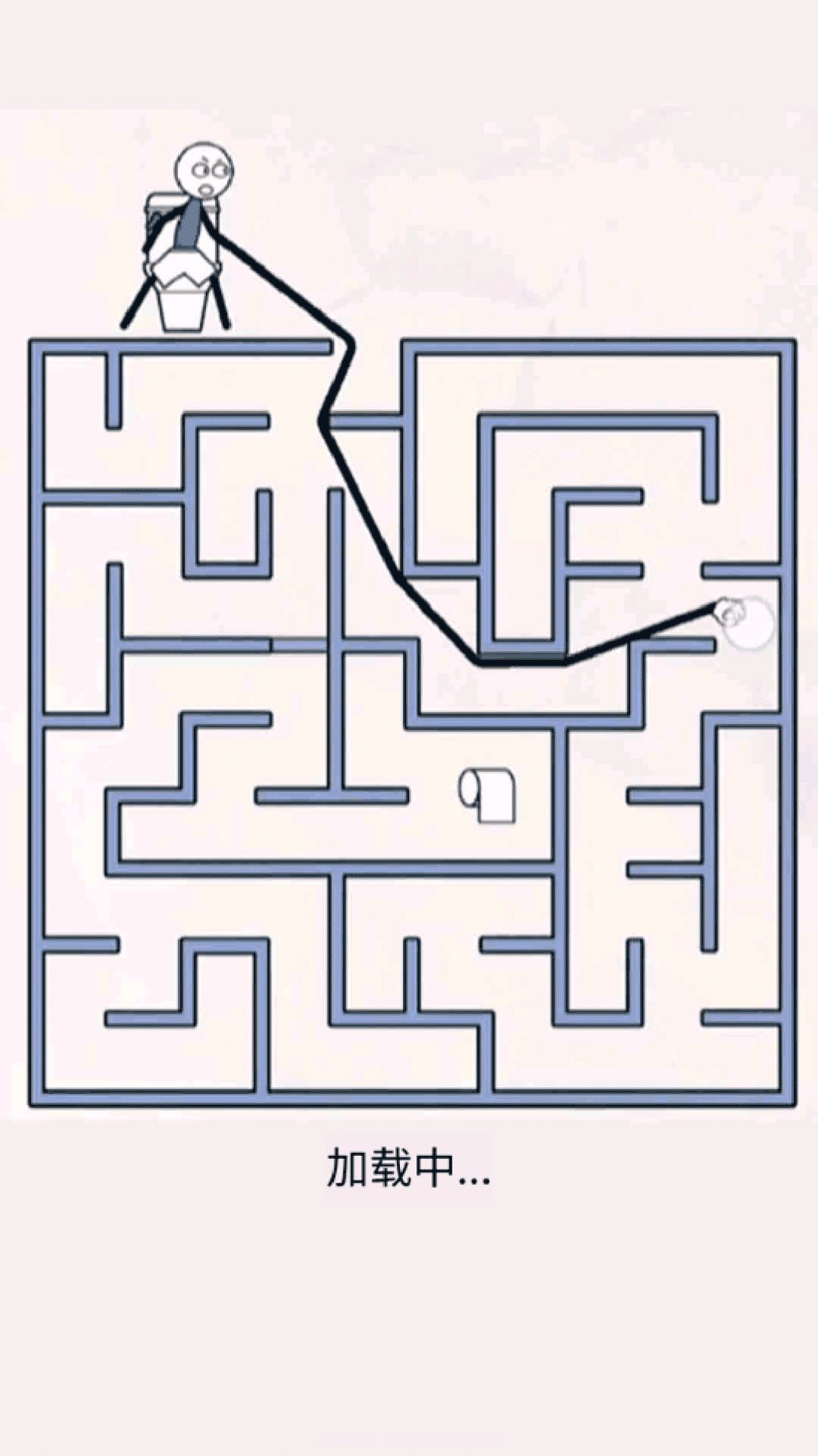 火柴人画线拯救解谜截图1