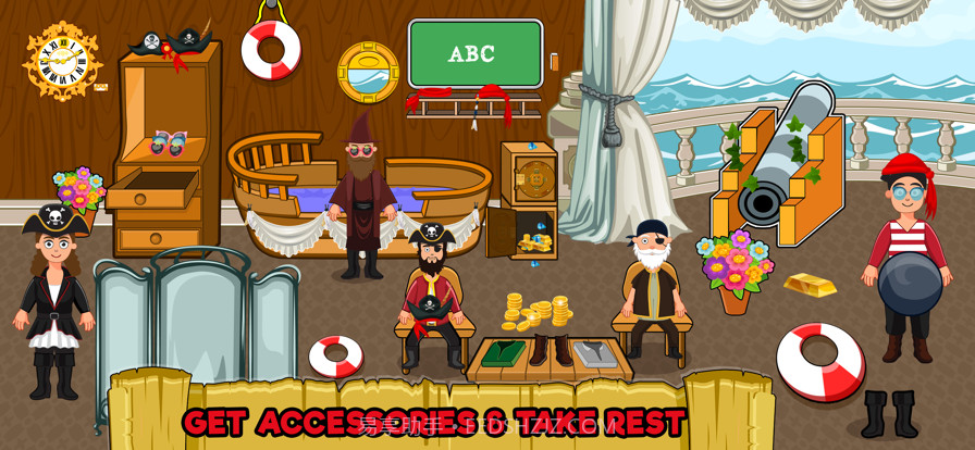 假装海盗城镇生活截图2 假装海盗城镇生活截图2