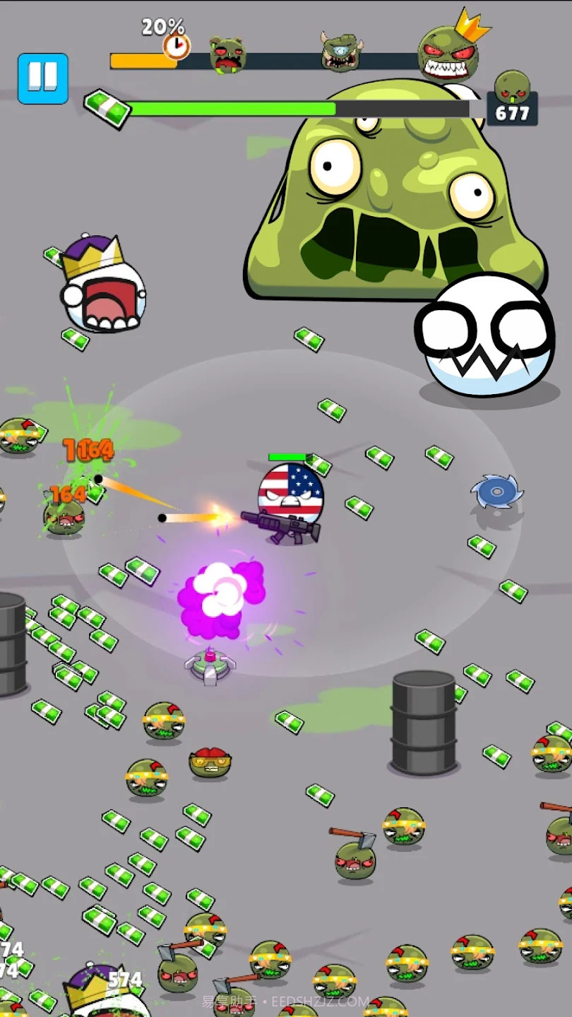 波兰球僵尸幸存者截图3 波兰球僵尸幸存者截图3