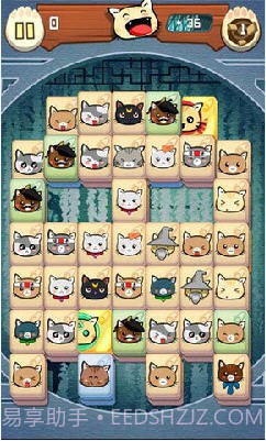 饥饿的小猫(Hungry Cat Mahjong)截图2